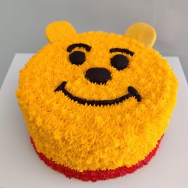Teddy Bear Cake - Orange