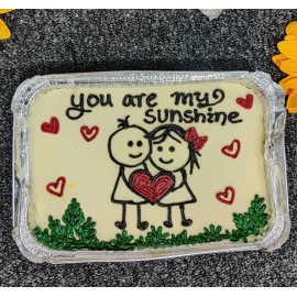 You are my sunshine - Doodle Cake